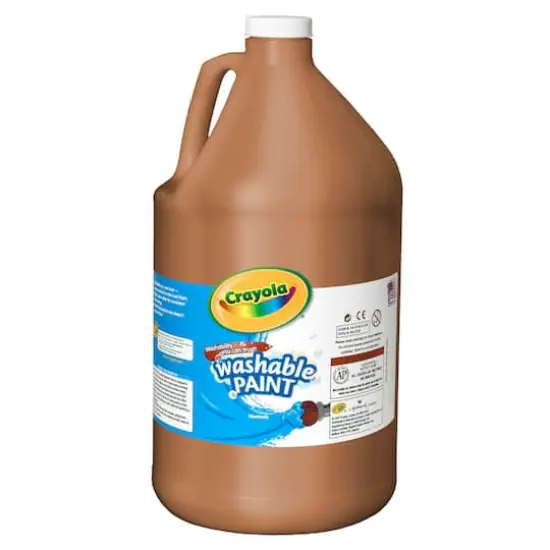 Crayola&reg; Washable Paint, Gallon Medium Brown {1}