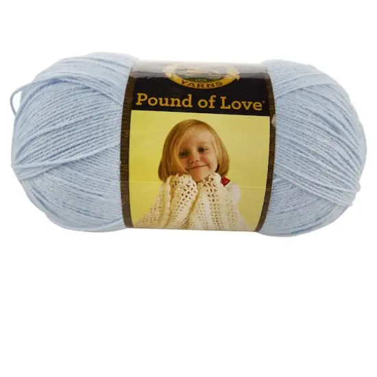 Lion Brand&reg; Pound of Love&reg; Yarn Pastel Blue {1}