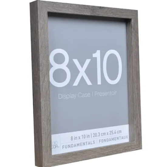 3 Pack Fundamentals 8" x 10" Gray Shadow Boxes by Studio D&eacute;cor&reg; {4}
