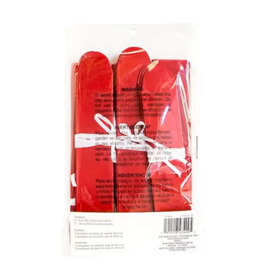 Red Paper Pom Poms By Celebrate It&trade; {6}