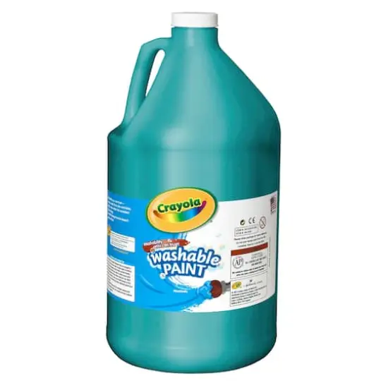 Crayola&reg; Washable Paint, Gallon Turquoise {1}