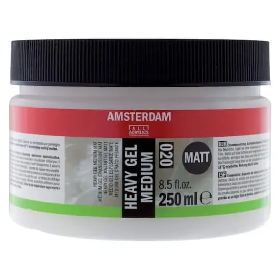 Amsterdam 250ml Acrylic Matte Heavy Gel Medium {1}