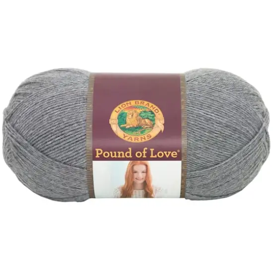 Lion Brand&reg; Pound of Love&reg; Yarn Oxford Gray {1}