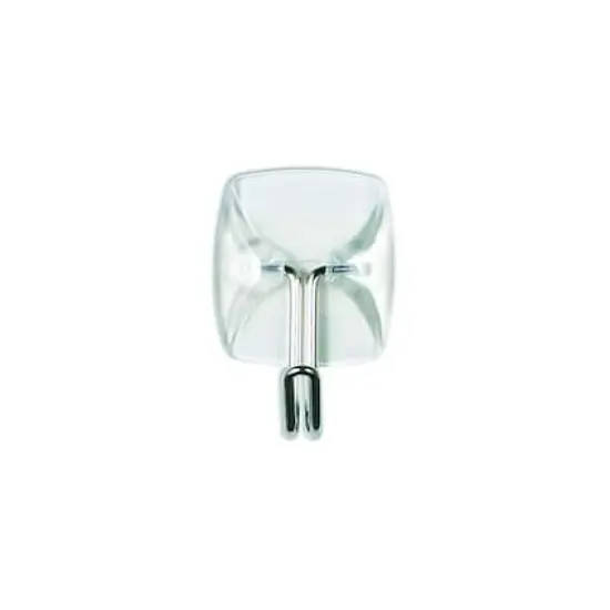 Command&trade; Small Wire Hooks, Clear {4}