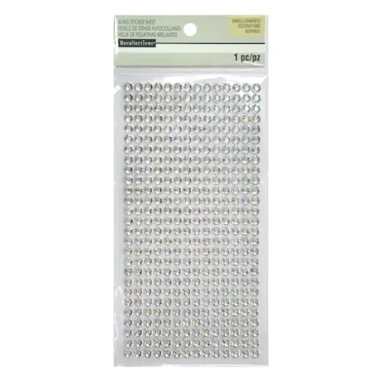 Iridescent Stone Bling Stickers By Recollections&trade; {1}