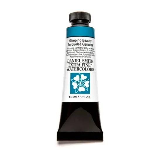 Daniel Smith Extra Fine&trade; Watercolor Paint, 15mL Sleeping Beauty Turquoise Genuine {1}