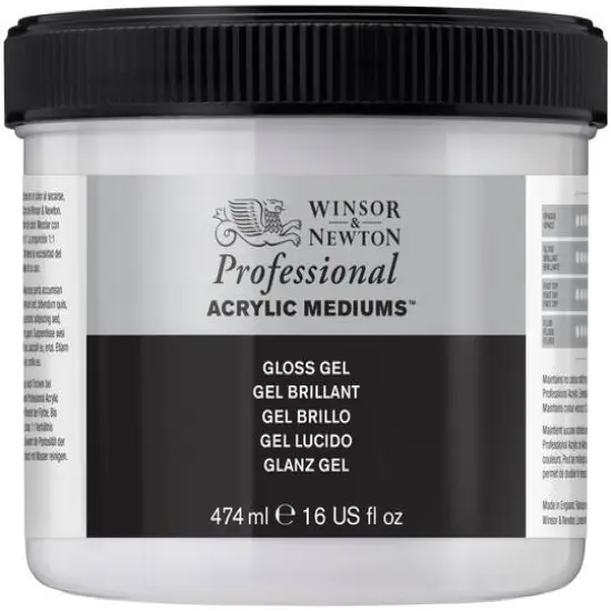 Winsor & Newton&reg; Professional Acrylic Medium, Gloss Gel {2}