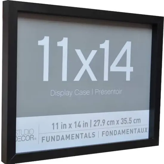 2 Pack Fundamentals 11" x 14" Black Shadow Boxes by Studio D&eacute;cor&reg; {4}