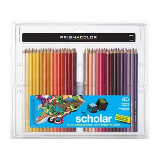 Prismacolor Scholar Colored Pencil Set, 60 Color Set {1}