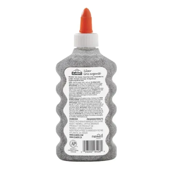 Elmer's&reg; Classic Glitter Glue Silver {7}