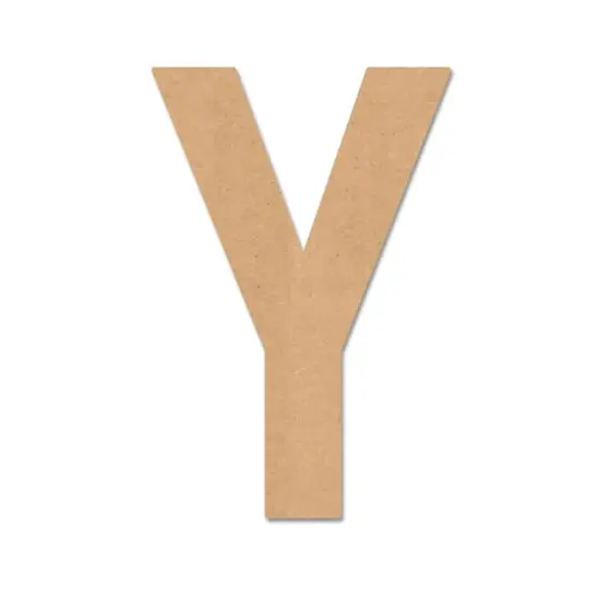 8" MDF Block Letter by Make Market&reg; Y {1}