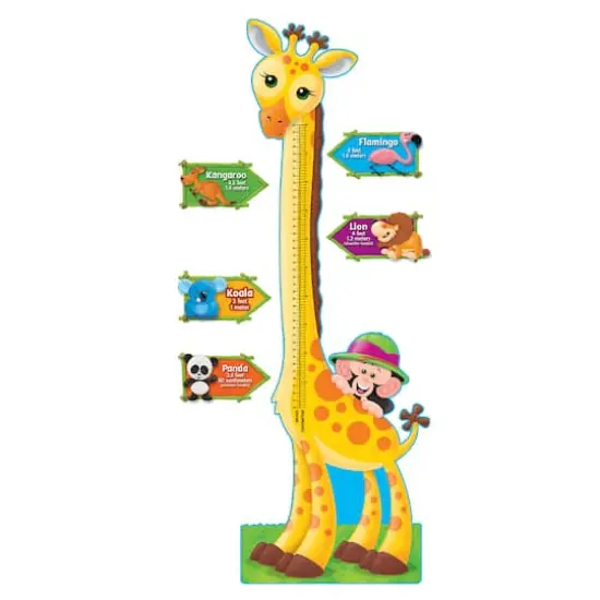 Trend Enterprises Giraffe Growth Chart Bulletin Board Set {4}
