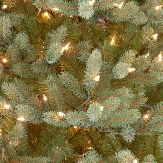 6.5 Ft. Pre-Lit Feel Real&reg; Norway Medium Artificial Christmas Tree, Clear Lights {3}
