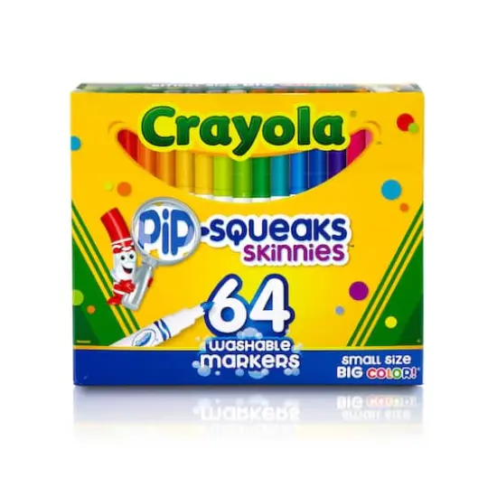Crayola&reg; Pip-Squeaks&trade; Skinnies&trade; Washable Markers, 64 Count {5}