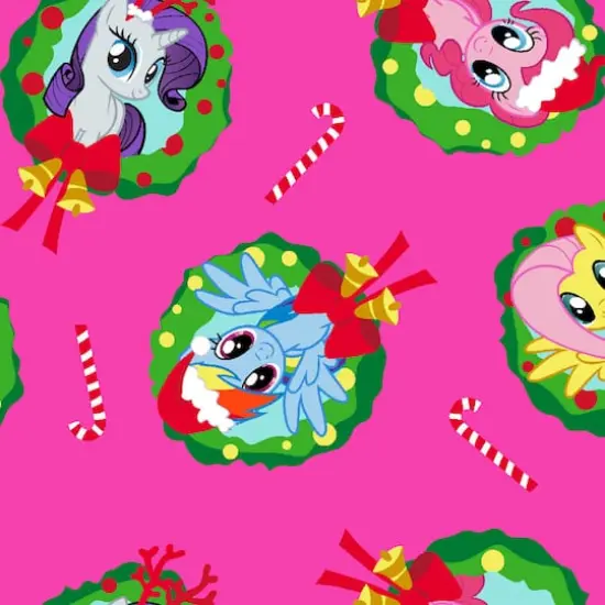 My Little Pony Wreaths Polyester Sheer Fabric {1}
