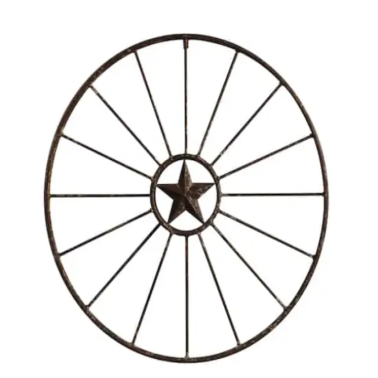Hello Honey&reg; Wagon Wheel Wall Decor {1}