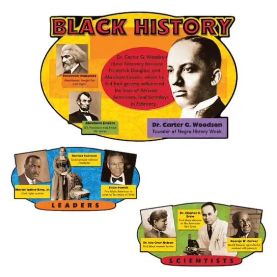 Trend Enterprises Black History Bulletin Board Set {3}