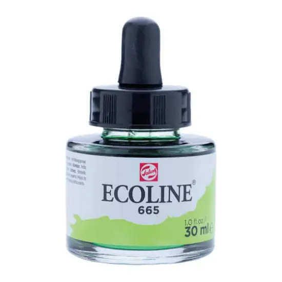 Ecoline&reg; Liquid Watercolour, 30ml Jar Spring Green {1}