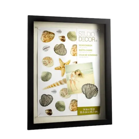Black Front Opening Shadow Box by Studio D&eacute;cor&reg; {1}