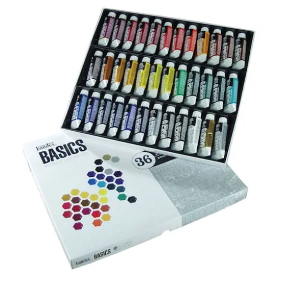 Liquitex&reg; BASICS Acrylic Color Set, 36 Count {1}