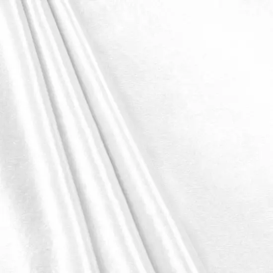 White Premium Crepe Back Satin {1}