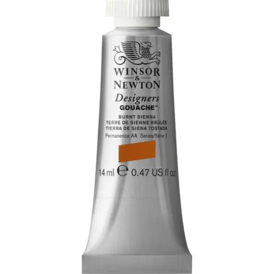 Winsor & Newton&reg; Designers Gouache Burnt Sienna {1}
