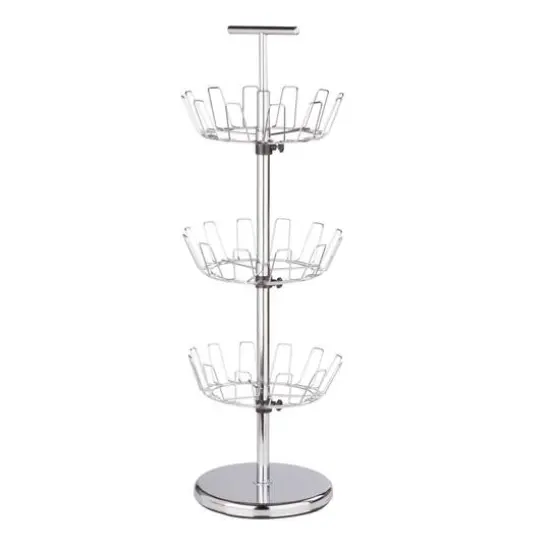 Honey Can Do Chrome 3-Tier Shoe Tree {1}