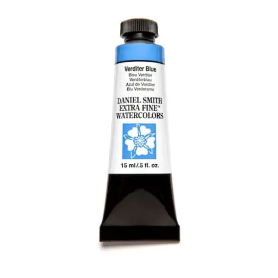 Daniel Smith Extra Fine&trade; Watercolor Paint, 15mL Verditer Blue {1}