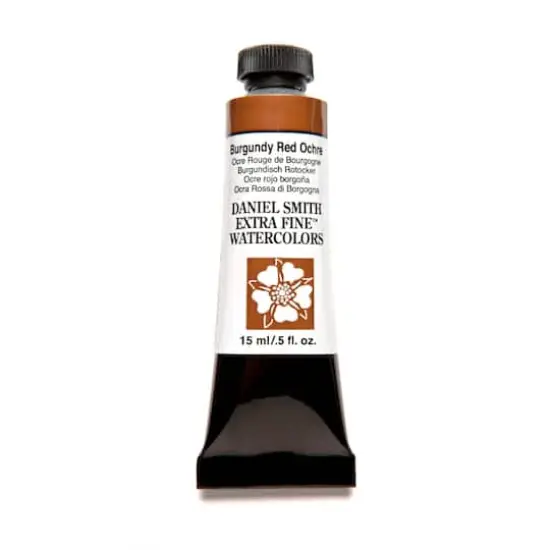 Daniel Smith Extra Fine&trade; Watercolor Paint, 15mL Burgundy Red Ochre {1}