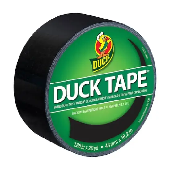 Color Duck Tape&reg; Brand Duct Tape Black {1}
