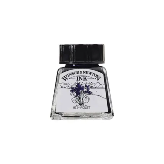 Winsor & Newton&reg; Drawing Ink, 14mL Violet {1}