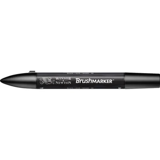 Winsor & Newton&reg; BrushMarker&reg; Black {4}