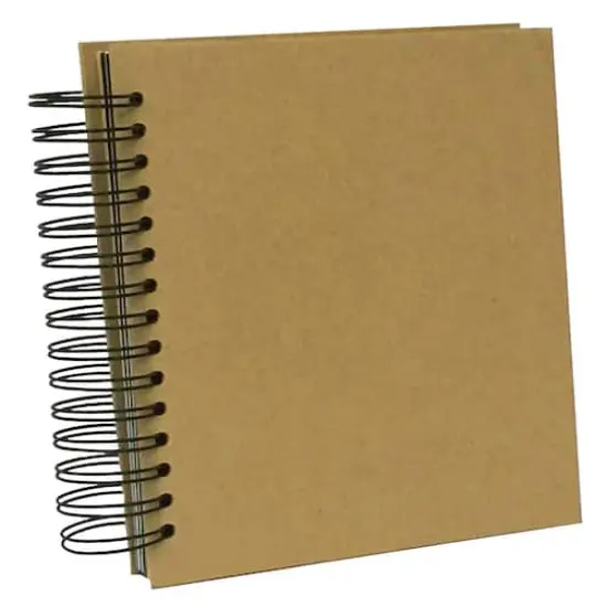 Spiral Kraft Chipboard Journal by Recollections&reg; {3}