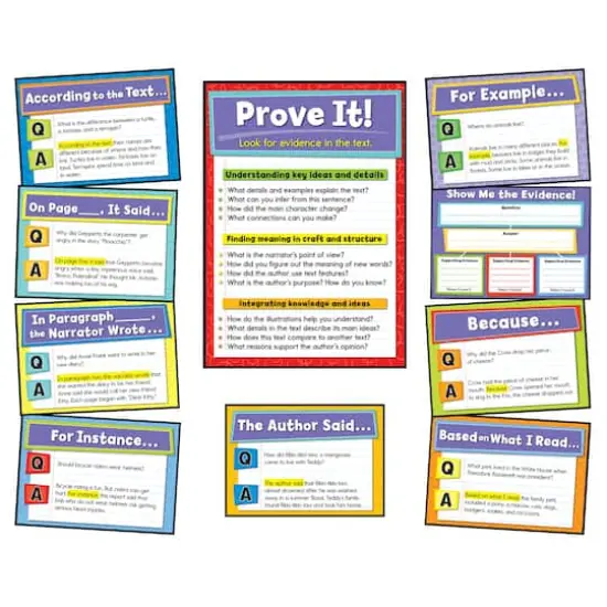 Carson-Dellosa&trade; Evidence-Based Reading & Writing Bulletin Board Set {1}