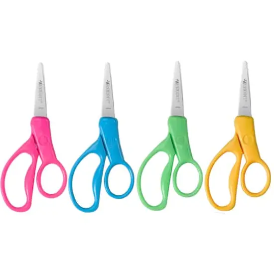 Westcott&reg; 5&rdquo; Assorted Kids Scissors, 30 Pack {1}