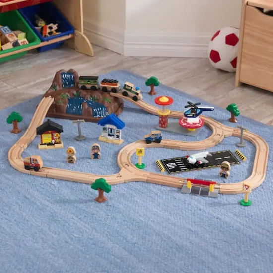 KidKraft Bucket Top Mountain Train Set {5}