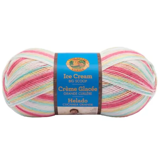 Lion Brand&reg; Ice Cream&reg; Big Scoop Yarn Tutti Frutti {1}