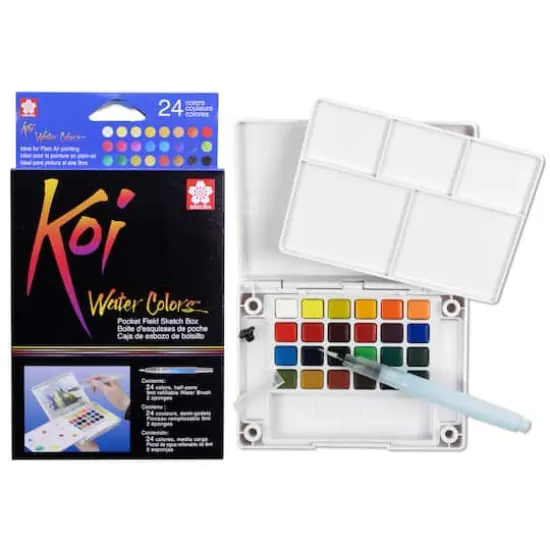 Koi&reg; Water Colors&trade; Pocket Field Sketch Box {1}