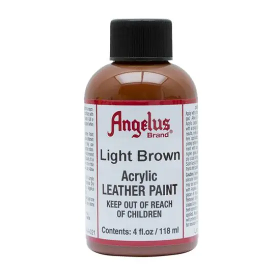 Angelus&reg; Acrylic Leather Paint, 4oz. Light Brown {1}