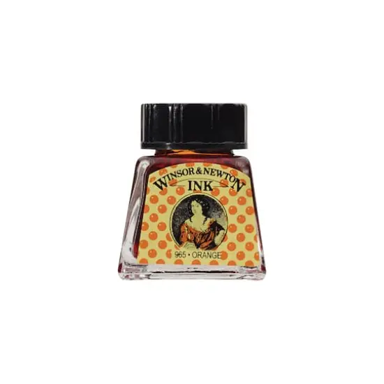 Winsor & Newton&reg; Drawing Ink, 14mL Orange {1}