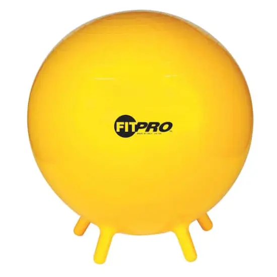 FitPro Ball with Stability Legs Golden Yellow {1}