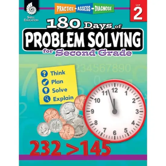 180 Days of Problem Solving Book, Grade 2 {1}