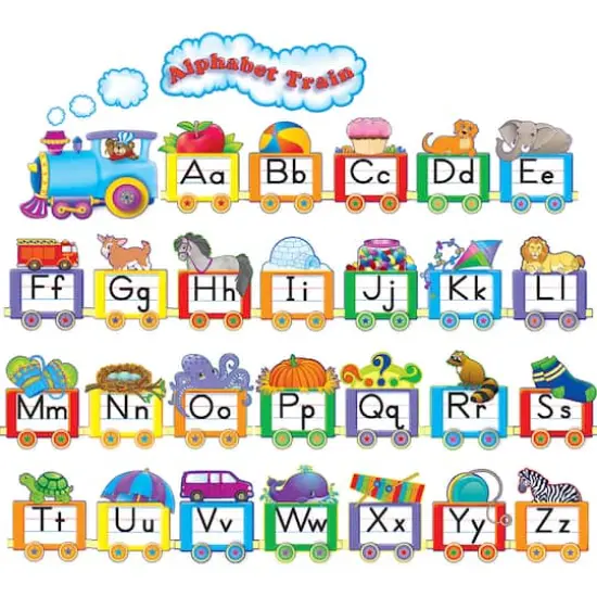 Teacher Created Resources: Alphabet Train Bulletin Board Display Set {1}