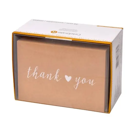 Kraft Thank You Cards & Envelopes By Celebrate It&trade; {3}