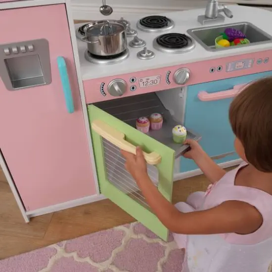 KidKraft Uptown Pastel Kitchen {6}