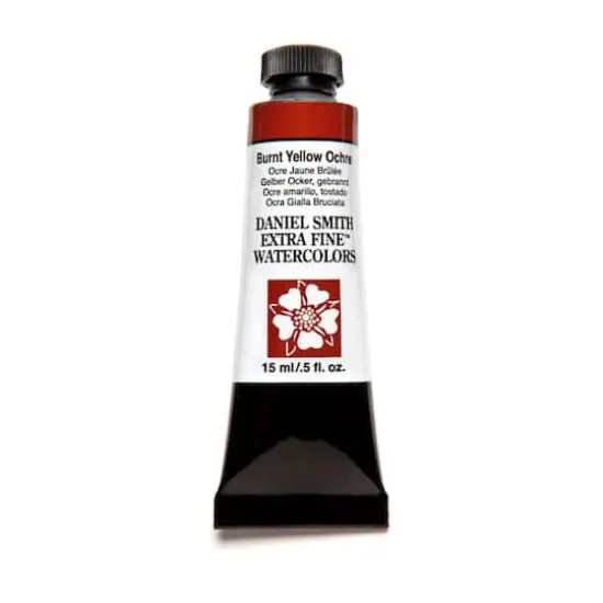 Daniel Smith Extra Fine&trade; Watercolor Paint, 15mL Burnt Yellow Ochre {1}