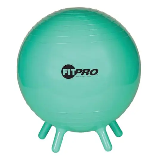 FitPro Ball with Stability Legs Aqua {1}