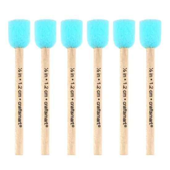 1/2" Foam Stippler Set by Craft Smart&reg; {1}