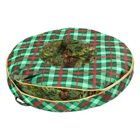 Honey Can Do Christmas Wreath Storage Bag {1}
