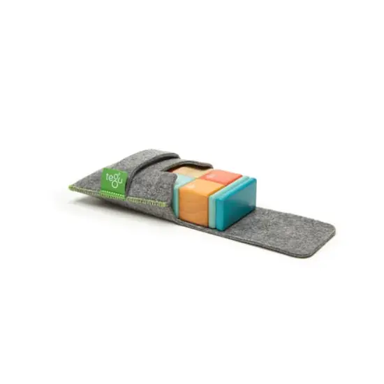 Tegu Sunset Block Pocket Pouch Set {3}